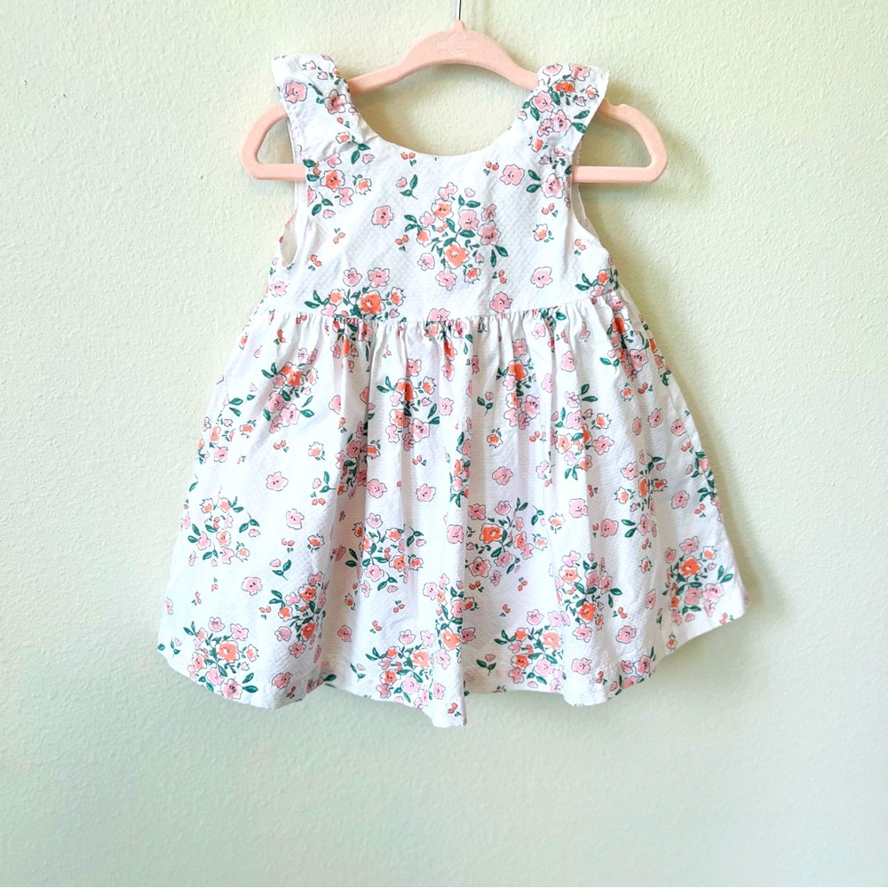 Carters Just One you Floral Sleeveless Kids Dress